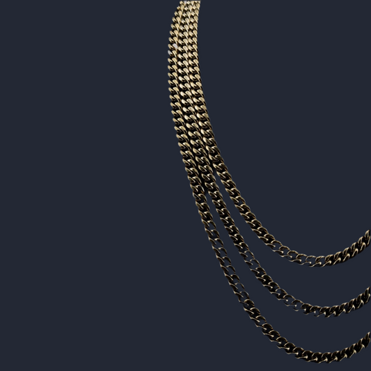 Cuban Chain Gold 12mm